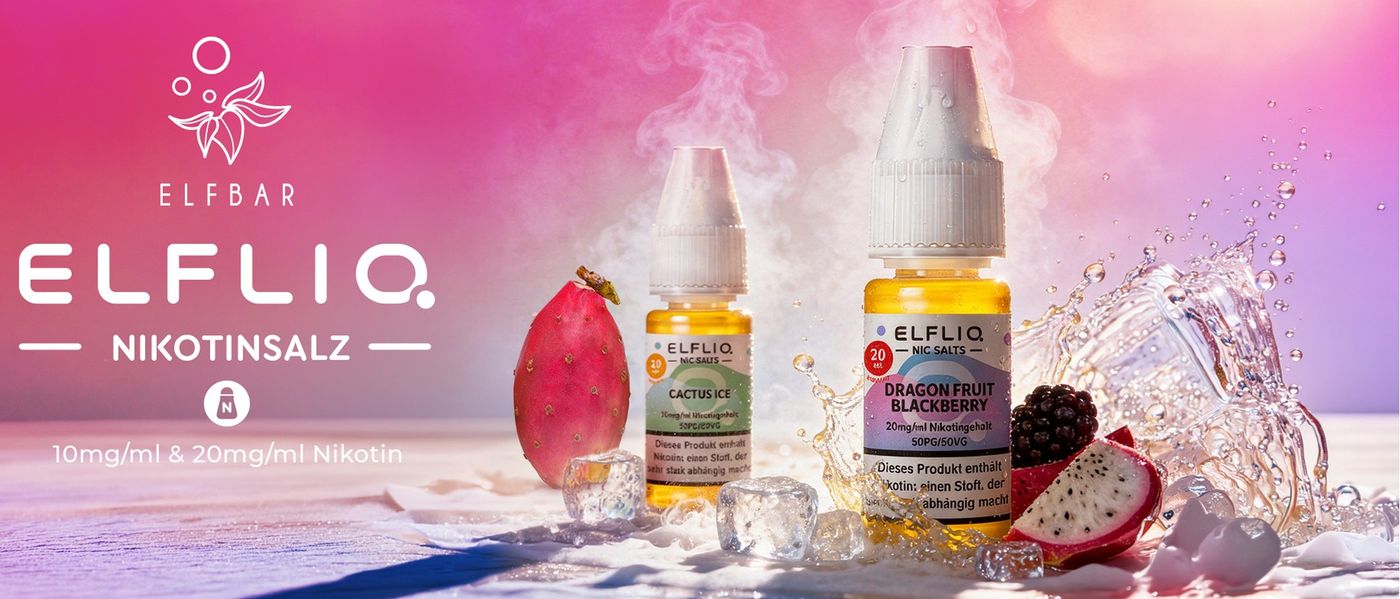 ELFLIQ Liquids Sortiment